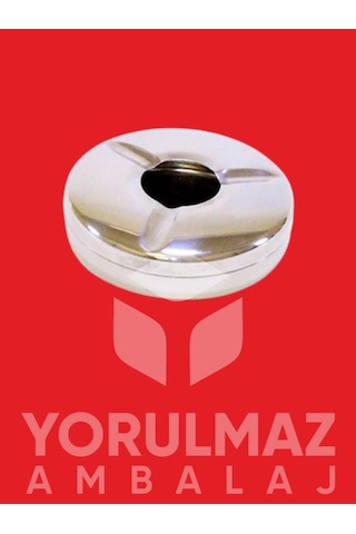 Çelik Kapaklı Havuzlu Küllük Rüzgar Önleyici, Koku Tutmaz, Dayanıklı Metal Tasarım