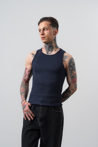 Respire Erkek Tank Top Atlet Lacivert