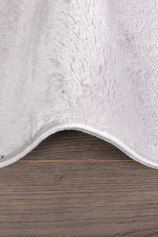 Relax Gri 80x150 + 50x80 Cm 2'li Banyo Halısı Paspası Seti, Kaymaz Klozet Takımı Çok Renkli