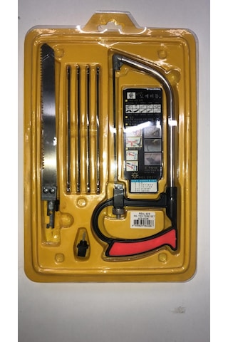 Kıl Testere Seti Hobi Set Çok Amaçlı Ahşap Ve Demir Kesme