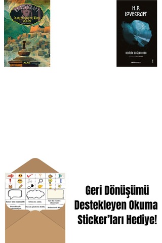 Charles Dexter Ward Vakası + Delilik Dağlarında + Okuma Sticker'ları