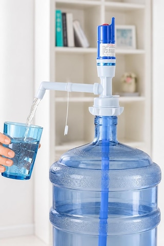 Lexroo Pilli Damacana Su Pompası Otomatik Bpa Free Çok Renkli