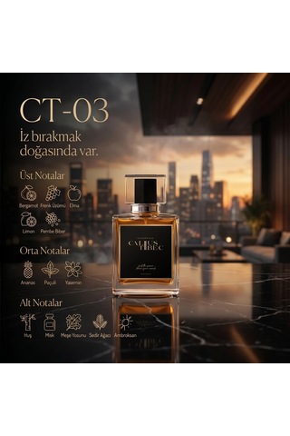 Calius Tibec Ct-03 Erkek Parfüm EDP 50 ML
