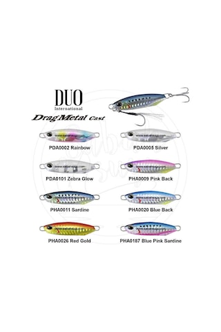 Duo Drag Metal Cast Jig 30Gr. Pha0026 Red Gold