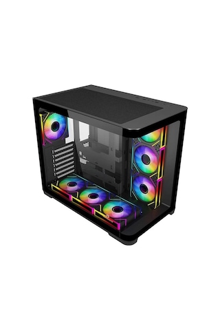 Gamebooster GB-G2851BB Sea Wıew 7 RGB Fanlı Mid-Tower Oyuncu Bilgisayar Kasası