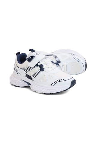 Kidessa 2129-pepino Anatomik Tabanlı Ultra Hafif Unisex Çocuk Günlük Yürüyüş&koşu Ayakkabısı Beyaz - Lacivert