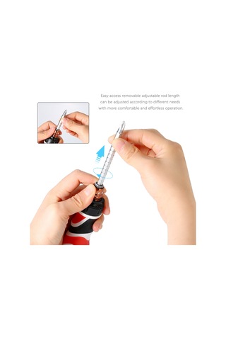 Skycity Çift Uçlu Teleskopik Ratchet Tornavida Seti - Ph2/sl6, Crv 45 Çelik, Ev Aletleri Tamiri İçin