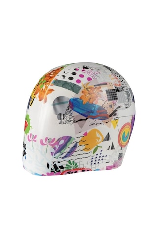 Arena Hd Swim Cap Collage Çok Renkli Yüzücü Bone 005572252 Çok Renkli