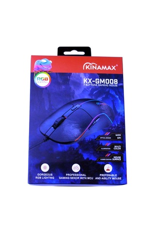 Kinamax KX-GM008 Kablolu RGB Oyuncu Mouse