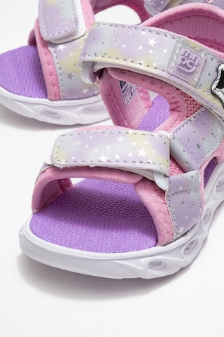 Mnpc Kız Çocuk Pembe Işıklı Anatomik Hafif Günlük Sandalet 25y2s1006759 Pembe