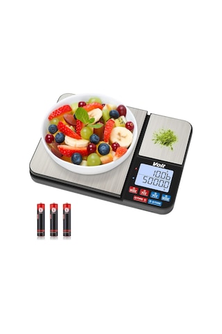 Voit Sc21 Hassas Mutfak Terazisi-lcd Ekranlı Dijital Tartı
