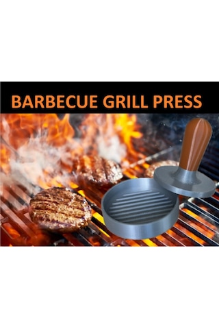 Barbekü Izgara Burger Et Presi