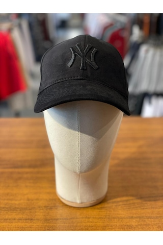 Hamze Ny Yankees Siyah Renk Kalın Kumaş Beyzbol Cap Şapka Siyah
