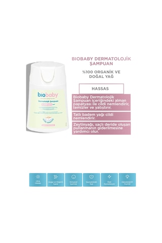 Biobaby Dermatolojik Şampuan 150 ml - Konak Önleyici  Şampuan