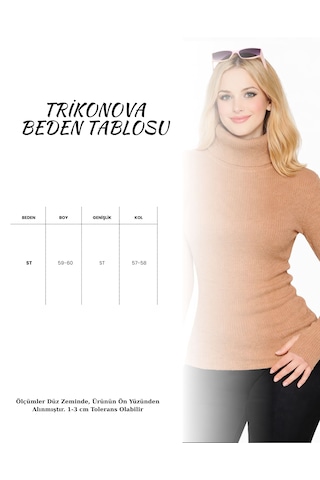 Trikonova Balıkçı Yaka Parmak Detaylı Bisküvü