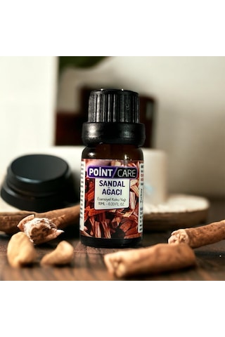 Point Care Sandal Ağacı Kokulu Mum Esansı 10ml Mum Koku Soya Wax