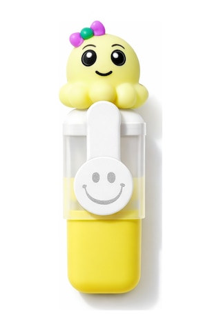 Sevimli Karakter Başlıklı Mini Fosforlu Keçeli Kalem-6lı Set-fosfor05