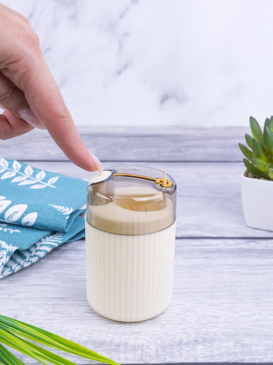 Unıque Diş Kürdanlığı Otomatik 195624711 Bej