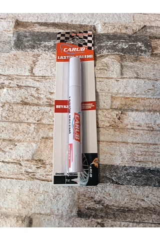 Carub Beyaz Su Geçirmez Lastik Yazı Kalemi
