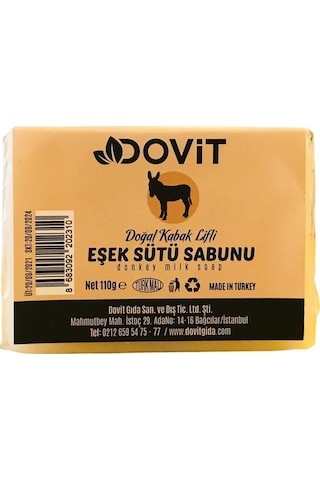 Dovit Doğal Kabak Lifli Eşek Sütü Sabunu 110 G