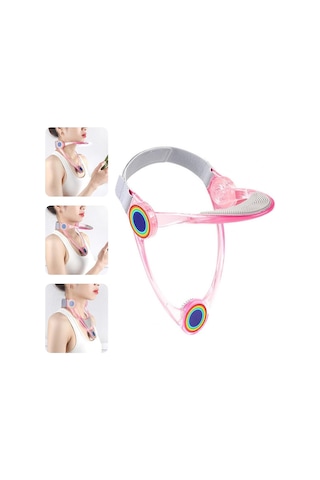 Yetişkin Ayarlanabilir Boyunluk Ev Servikal Omurga Düzeltme Koruyucusu Mavi