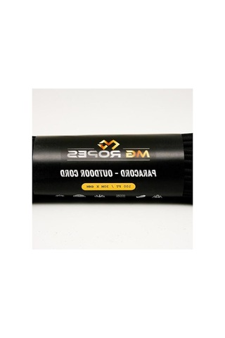 Siyah Paracord İp, 30 Metre Ve 4 Mm Kalınlık
