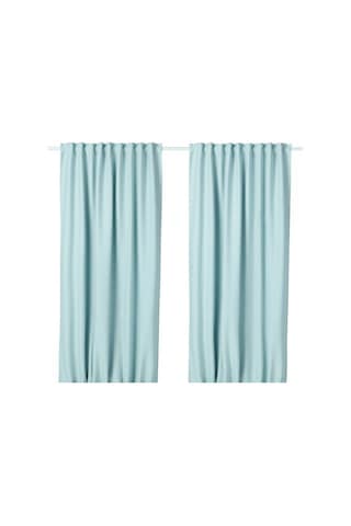 Ikea Vılborg Fon Perde 145x300 Cm Lacivert