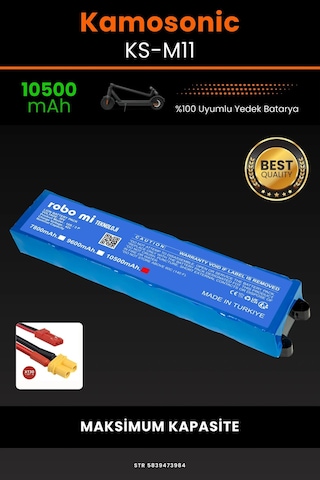 Kamosonic Ks-M11 / 36v 10500mAh Elektrikli Scooter Bataryası