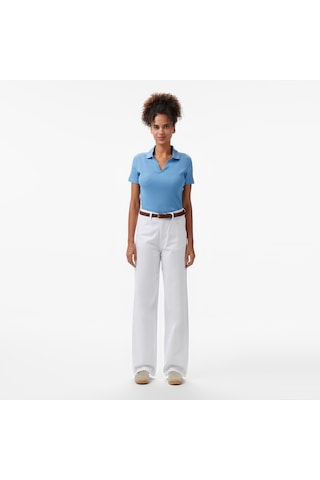 Nautica Kadın Beyaz Straight Fit Pantolon Düz 55p710t Beyaz