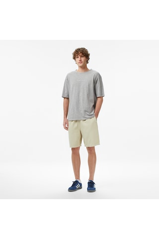 Unıted4 Regular Fit Erkek Krem Şort Etnak