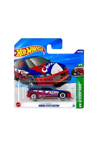 Hot Wheels Tekli Arabalar Honda Cıvıc Custom Jbb22 Çok Renkli