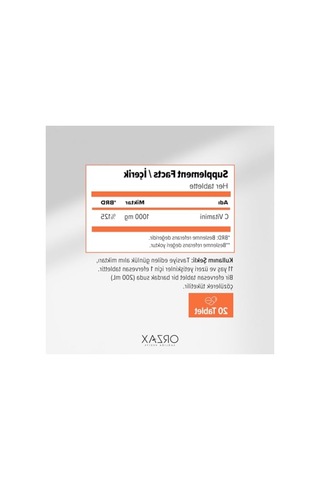 Lezzetli Efervit Vitamin C 1000 Mg - 20 Eff Tablet