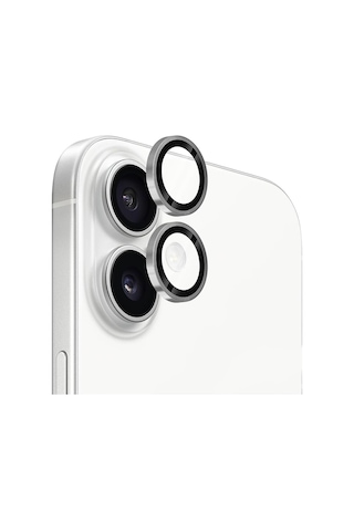 İphone 16 / 16 Plus Uyumlu Safir Lens Çizilmez Dayanıklı Kamera Koruyucu