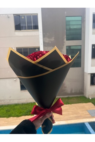 E-Çiçek 30'lu Gül Buketi Bordo Bordo