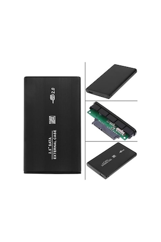 Pm-34265 Harici 2.5 Usb 2.0 Sata Harddisk Kutusu Alüminyum Gövde