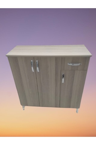 Ayakkabılık Çok Amaç Model Parlak Cordoba Hard Suntalem Demonte 5raf 1çekmece El Yapım Cordoba