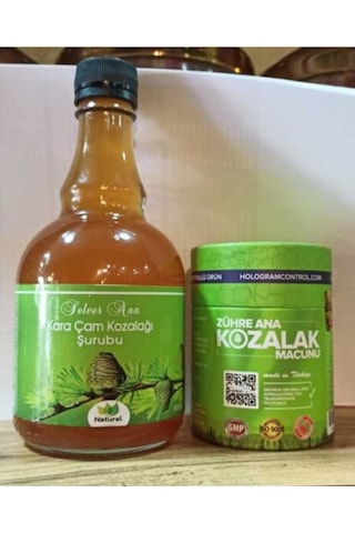 Zühre Ana Çam Kozalak Macunu ve Çam Kozalak Şurubu 500 ML