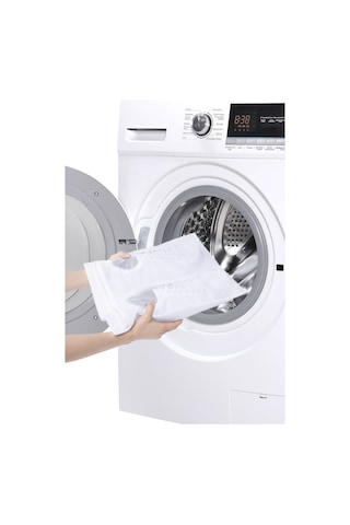 Ocean Home Textile 3'lü Beyaz Renk Ayakkabı Yıkama Filesi Set