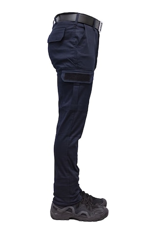 Lacivert Likralı Outdoor Gabardin Kargo Pantolon