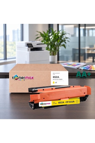 Hp 652a Cf322a Sarı Uyumlu Toner Aa Plus / Color Laserjet Enterprise M651 / Flow Mfp M680