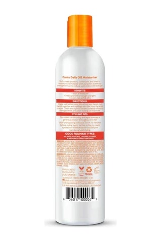 Cantu Günlük Nemlendirici Saç Bakım Yağı 384 Ml - Kıvırcık Dalgalı Saçlar