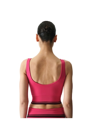 Penti Pembe Seamless Dikişsiz Kalp Yaka Çıkarılabilir Pedli Spor Sütyeni Fc7