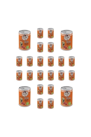 24 Adet Kuzu Etli Kıyılmış Premium Yüksek Enerji Köpek Maması 415 Gr Pro Chef Konserve Yaş Mama