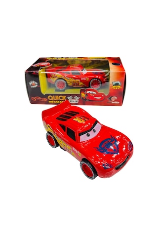 Şimşek Mcqueen Metal Çek Bırak Araba 11 Cm Boyutu Diğer