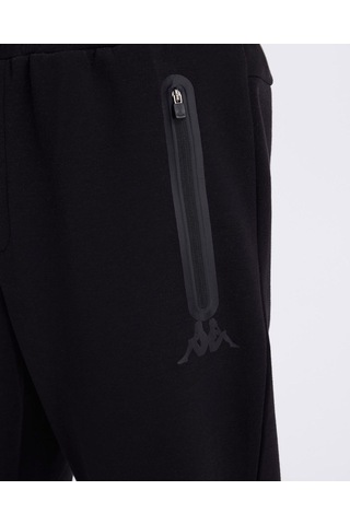 Kappa Nısty Pant Grey Lt-grey Steel-black Man Pants 361w4fw-a9w Siyah