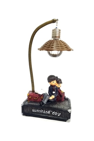 Sunshine Day Sonsuz Aşk Işıklı Çift Biblosu Renkli