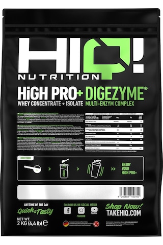 Hıq High Pro+ 2 Kg Tasty Banana Flavored