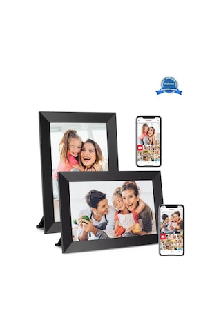 Dijital Fotoğraf Çerçevesi Wifi 10.1 İnç 32gb Dokunmatik Ekran, Uygulama Üzerinden Fotoğraf/video Pa