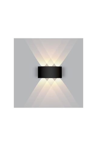 10 W Haiti Çift Yönlü Led Aplik Siyah