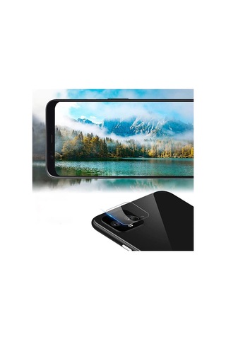Google Pixel 4xl Tempered Kamera Koruyucu Kırılmaz Cam- 5775 Şeffaf
